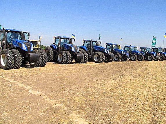 Ukrainian farmers provided the main types of agricultural machinery, only 50%