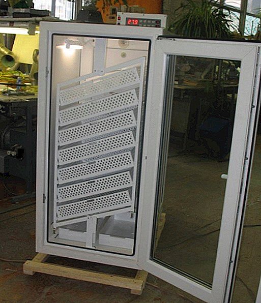 Overview of the incubator for eggs "IFH 500"