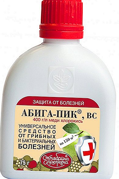 "Abiga-Pik": instructions for use of the fungicide