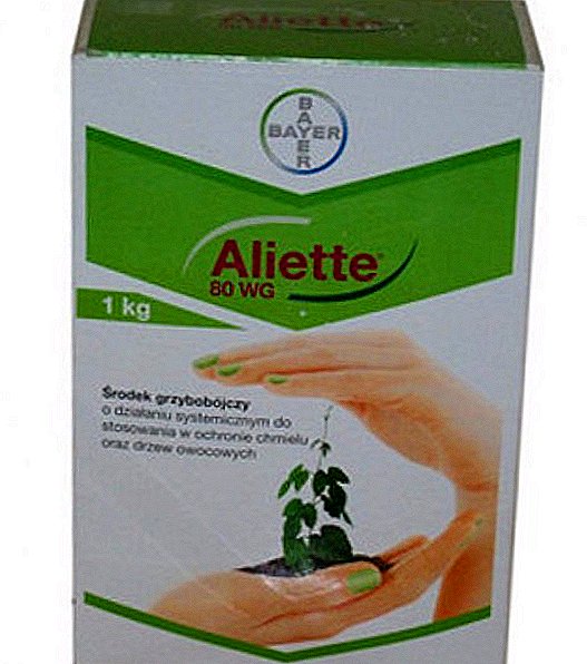 "Alette": method of application and consumption rates