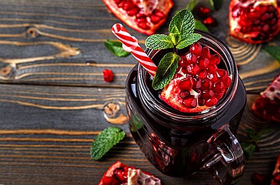 Vad är användbar granatäpplejuice. Hur man väljer färsk juice och lämplig frukt