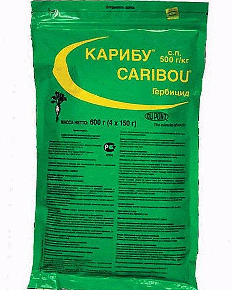 "Caribou" herbicid: cselekvési spektrum, utasítás, fogyasztási ráta