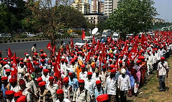 Hintli çiftçiler hükümet eylemlerine karşı isyan ediyor