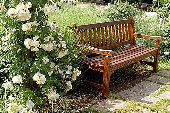 How to make a bench for the garden