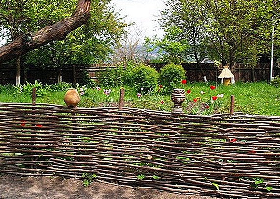 How to make a fence to the cottage