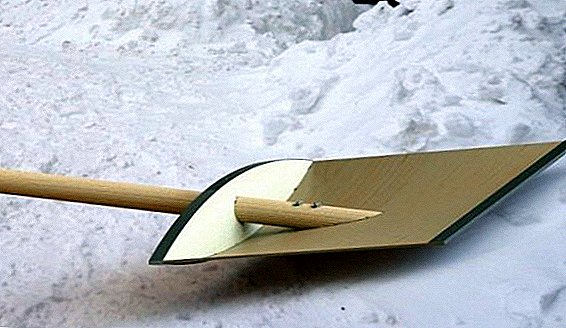 How to make a snow shovel at home