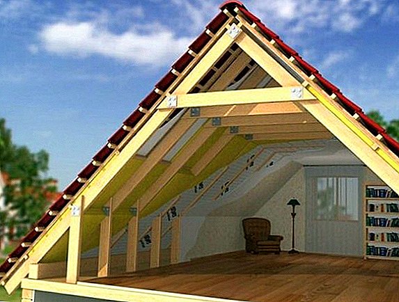 Tetőtéri tető: telepítési rajz és építési utasítások