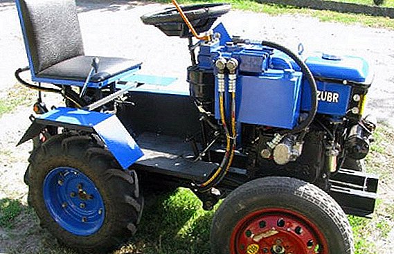 Mini tracteur fait maison de motoblock: instructions pas à pas
