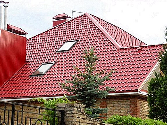 Independent roof covering with metal tile