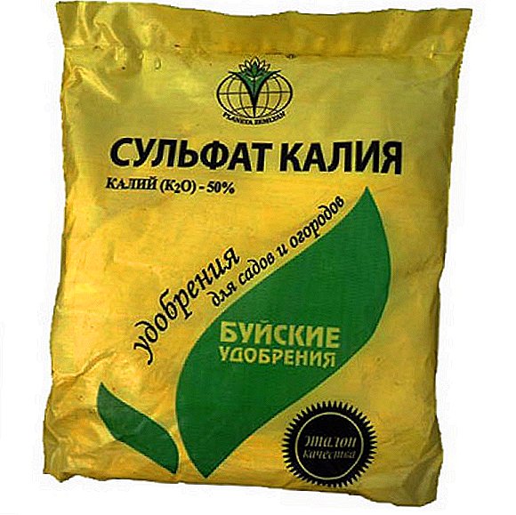 Potassium sulfate: composition, properties, use in the garden