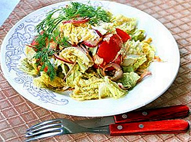 And for every day, and at the festive table - Beijing cabbage salads with tomatoes