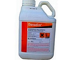 How does the insecticide Danadim expert against insect pests of plants?