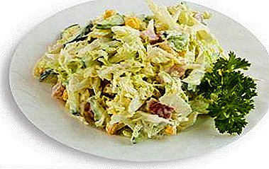 A selection of the most useful meat salads from Chinese cabbage with beef and other goodies