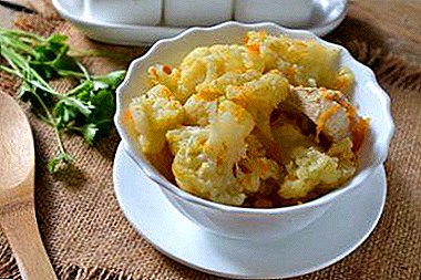 Simple and tasty cooking cauliflower with meat