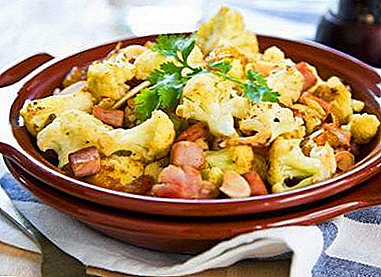 Une recette simple pour les casseroles de chou-fleur avec différents types de viande au four - comment cuisiner et décorer?