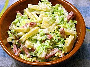 Les plus délicieuses salades au chou chinois et aux champignons: recettes au poulet, craquelins et autres ingrédients