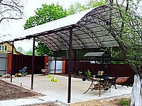 The technology of building a canopy of polycarbonate do it yourself