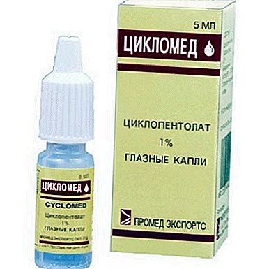Naturläkare cyklamen - ögondroppar "Cyclomed", folk recept för antritis